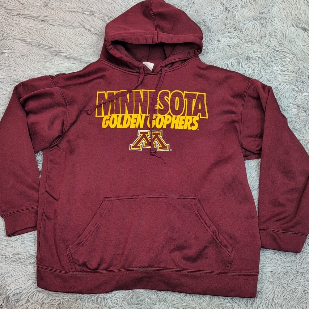 Minnesota Golden Gophers Sweatshirt Womens M Hoodie Pocket Athletic University